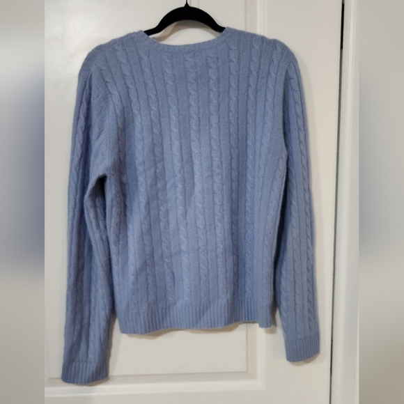 Lauren Ralph Lauren The Iconic Cable 100% Cashmere Sweater - Picture 6 of 6